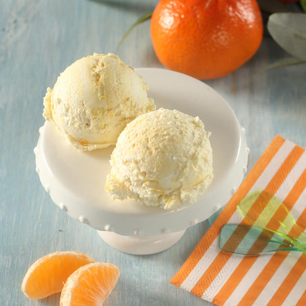 Eis Griechischer Joghurt Mandarine
