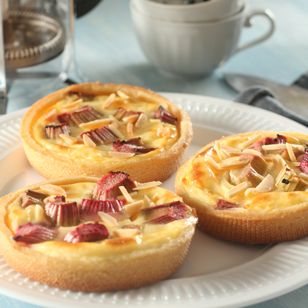 Rhabarber-Schmandtörtchen