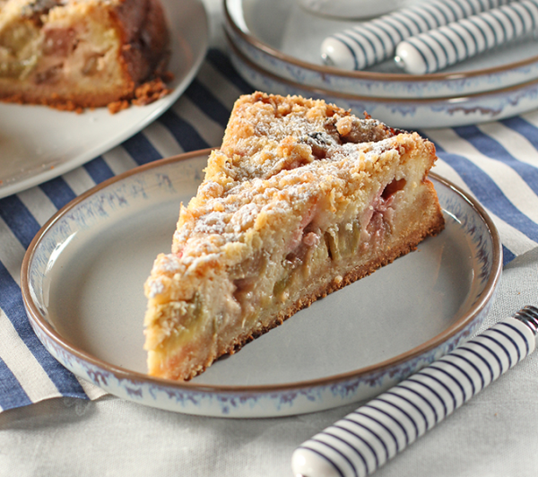 Rhabarber-Schmandkuchen