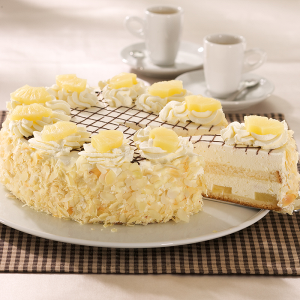 Ananassahnetorte 26cm