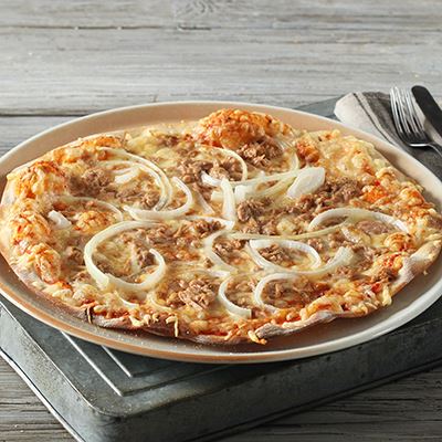 Thunfisch/Zwiebel Pizza