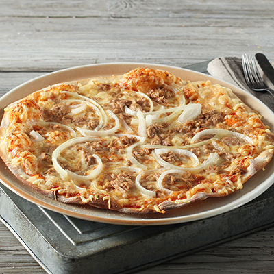 Thunfisch/Zwiebel Pizza