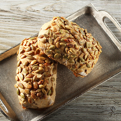 Kürbiskernbrötchen